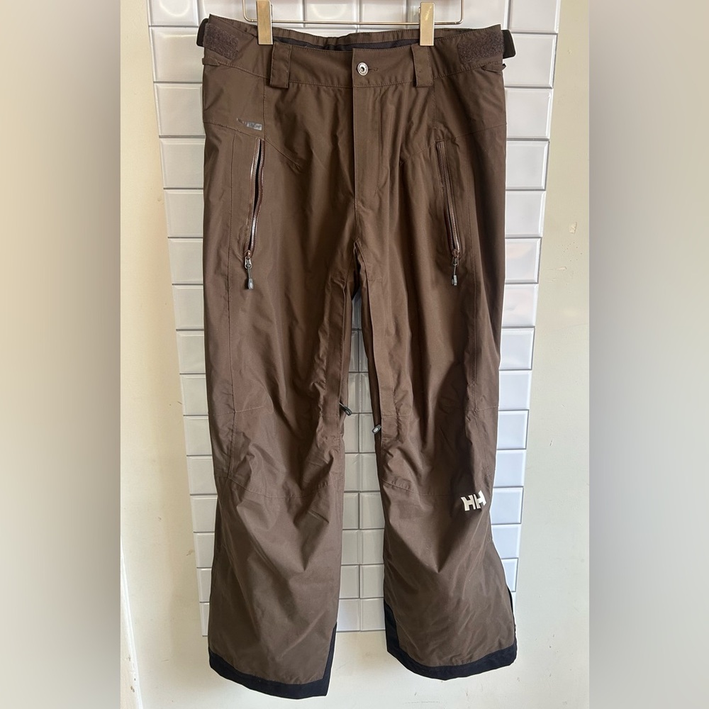 Helly Hansen insulated Ski Pants  / Brown/ Size M